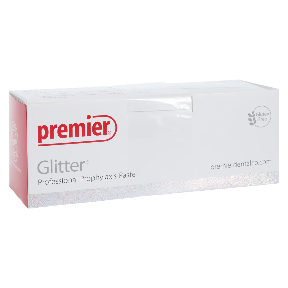 Glitter Prophy Paste, Extra Coarse, Mint, with Fluoride, 200 Unit-Dose Cups/Box, 9007406