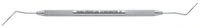 Premier Clear-View™ Washington Color-Coded Double-Ended Periodontal Probe, 1-2-3-5-7-8-9-10 mm Markings, Round Metal Handle