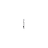 Two Striper® Diamond Bur, FG, Coarse, Green, KR Cylinder, #521.4CKR, 1.4 mm Diameter, 4.0 mm Length, 5/Pkg