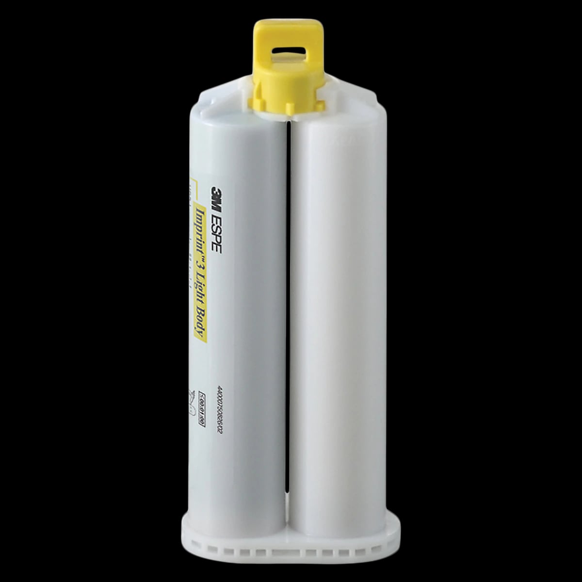 3M Imprint 3 Light Body VPS Impression Material Refill, Yellow, 4 x 50 ml Garant Cartridges with Mixing Tips, 10778