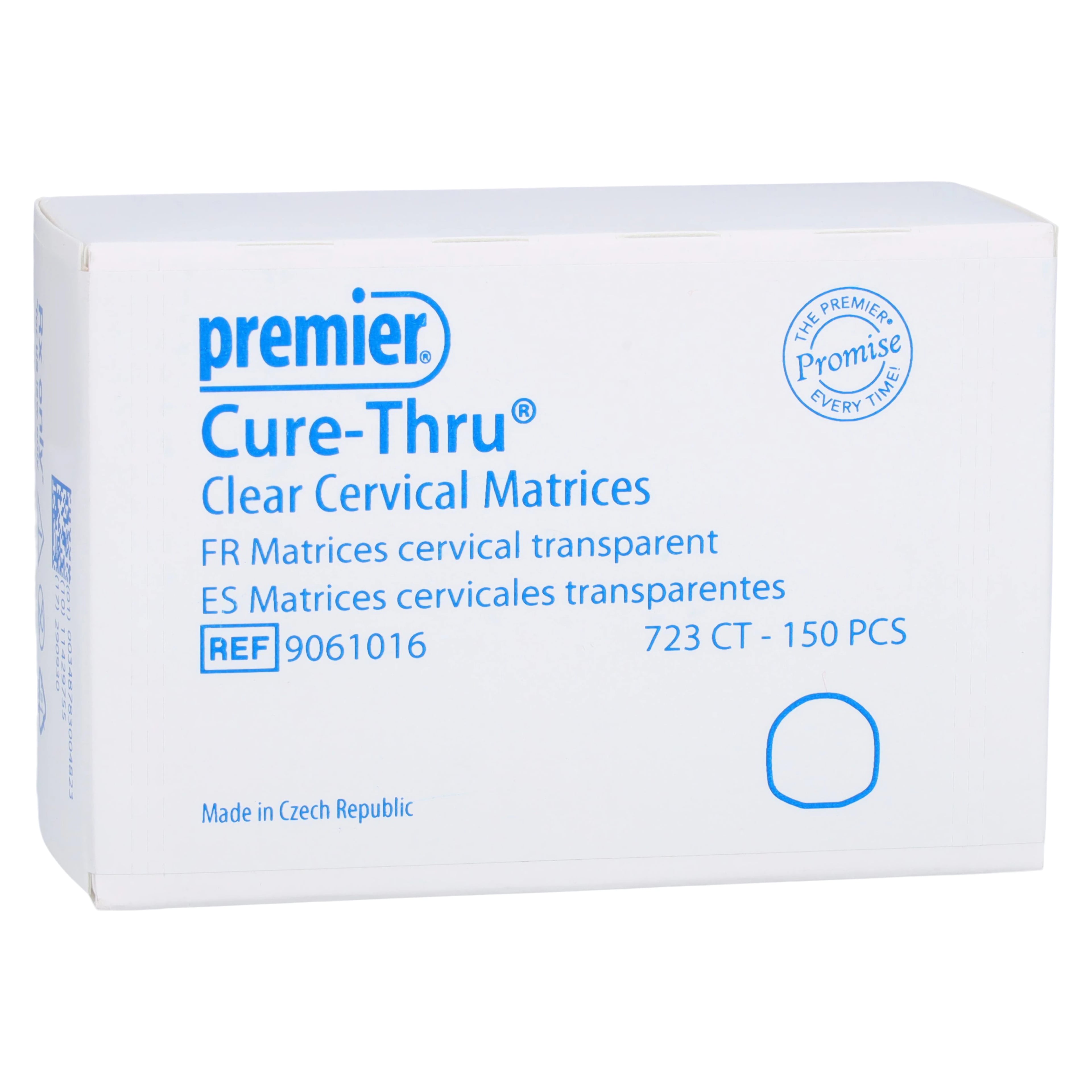 Cure-Thru Clear Cervical Matrices, 723CT, 150/Box, 9061016