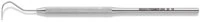 Premier Cavity Finder Explorer #23, Single End, Round Handle, Shepherd Hook, Stainless Steel, 12/Pkg, 1003962
