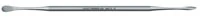 Premier #7L Double-End Wax Spatula, Simple Stem, Stainless Steel, 1004377