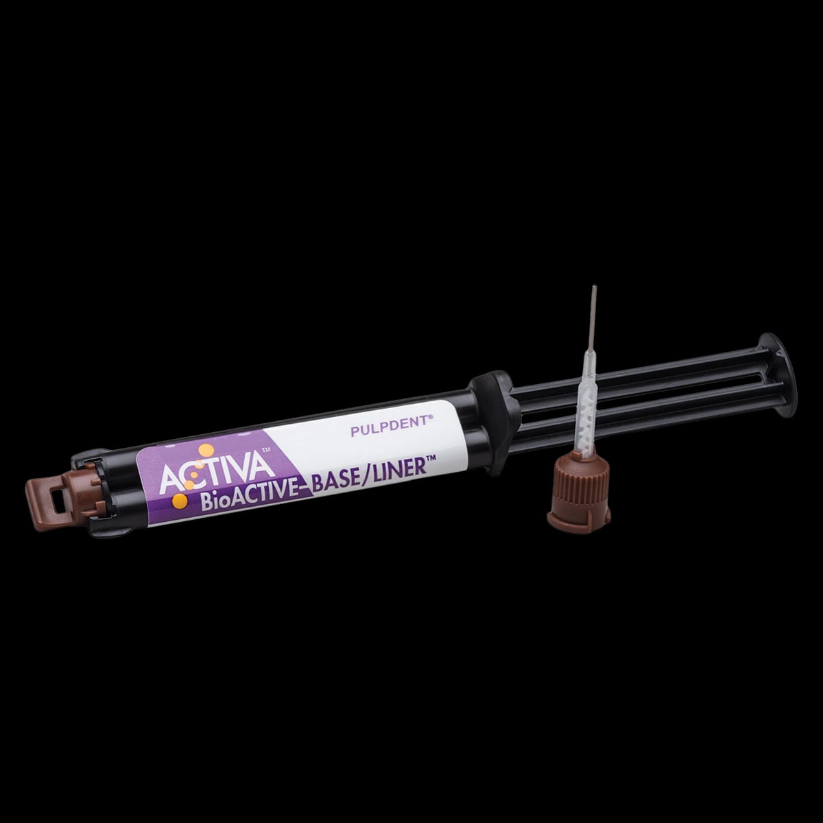Pulpdent ACTIVA BioACTIVE-Base/Liner Single Pack, 5 mL / 7 g Syringe with 20 Automix Tips, VB1
