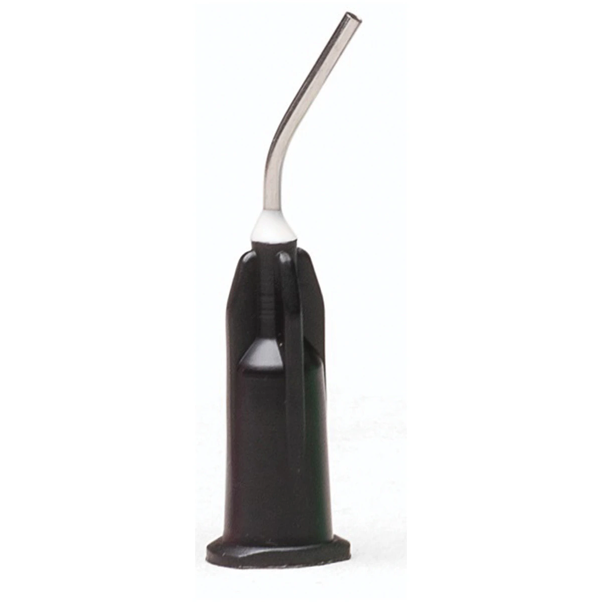 Pulpdent Pre-Bent Applicator Tips, 19 Gauge, 1/2", Black, 100/Pack, 19K100