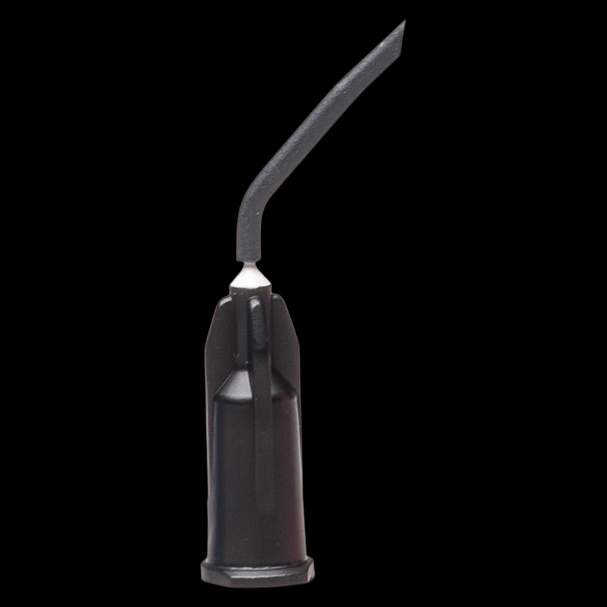 Pulpdent Seal-Rite Pre-Bent Black Dropper Applicator Tips, 22 Ga x 1/2", 15/Pk, 22KK15