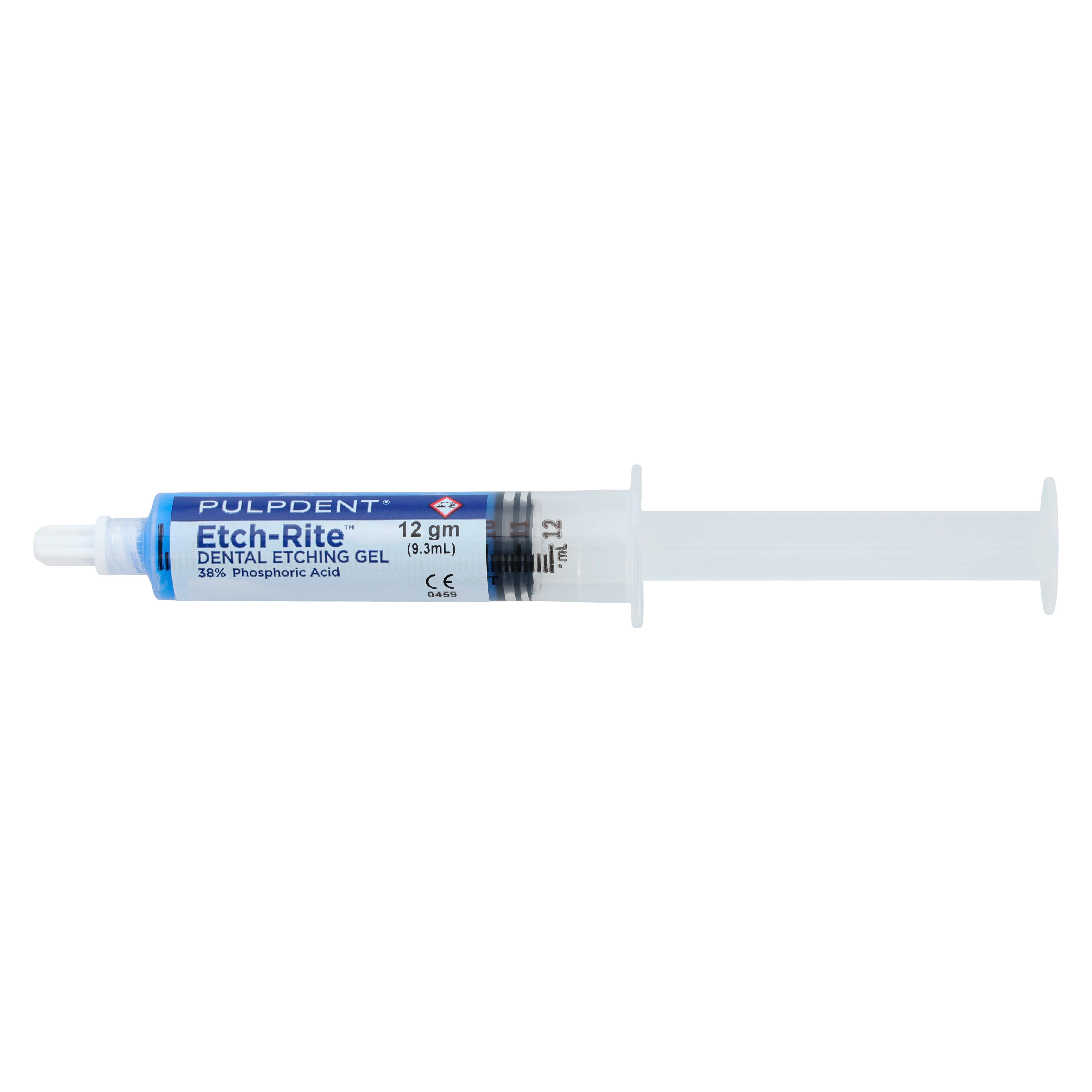 Pulpdent Etch-Rite 38% Phosphoric Acid Etching Gel, 12 g (8.7 mL) Syringe, ET-12G