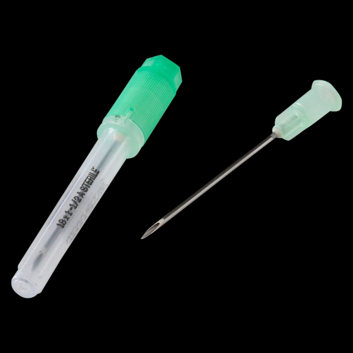 Monoject Hypodermic Needle, 27G x 1/2", Intermediate Bevel, Polypropylene Hub, Yellow, Sterile, 100/Box, 8881250362