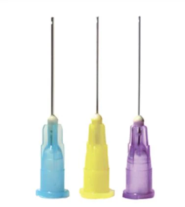 Vista-Probe 1" Bendable Irrigating Tips, 30 Gauge (Purple), Closed-End Side-Port, Luer Lock, 20/Pack, #315130