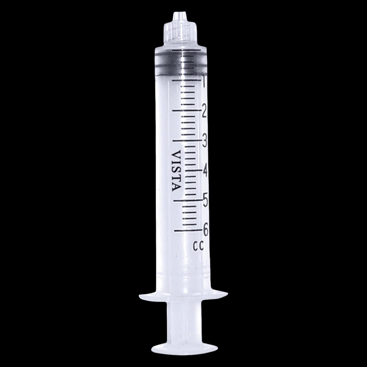 Vista Apex Luer Lock Endo Syringes, 6 cc, Disposable, Non-Sterile, 100/Box, 316060