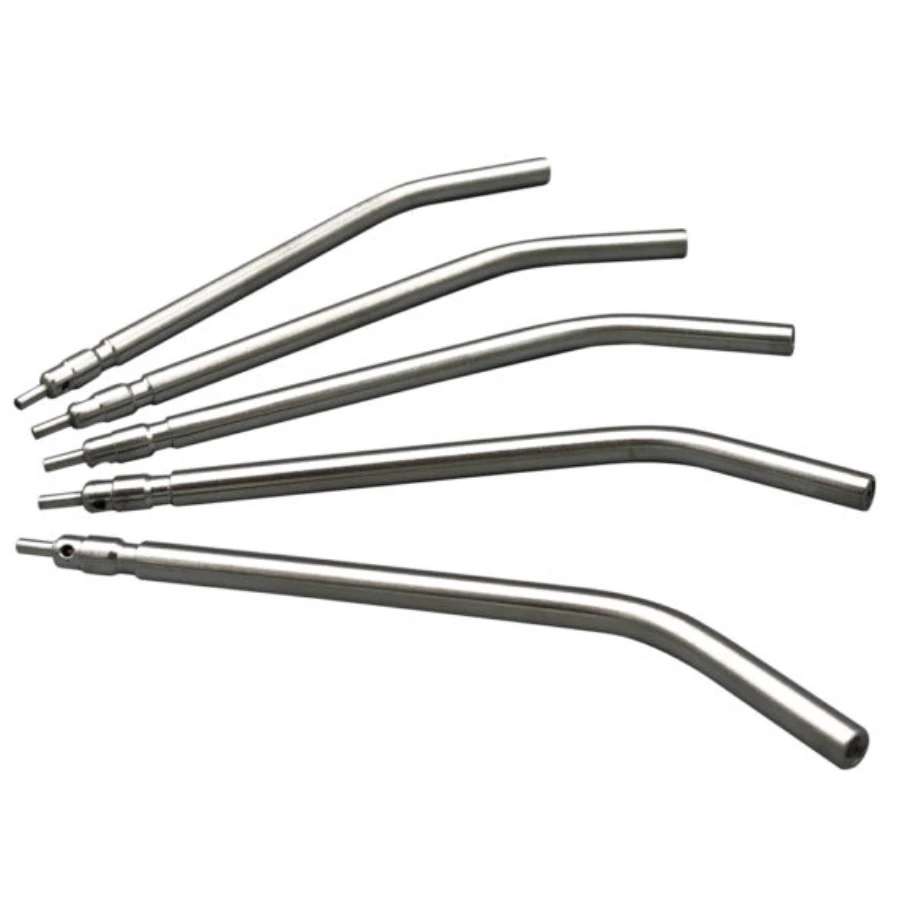 Vista Apex Air/Water Syringe Tips, Metal, Autoclavable, Stainless Steel, 50/Pk, 315385