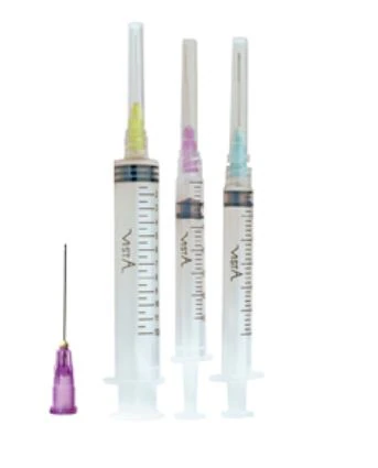 Vista-Probe Pre-Tipped Irrigating Syringes, 12cc Luer Lock with 27ga Closed-End Side-Port Tip, 100/Box, #316217