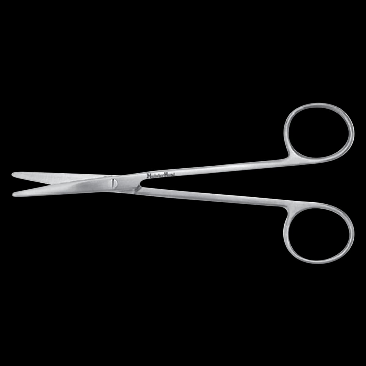 Miltex Meister-Hand Metzenbaum Scissors, Curved, 5-1/2", Stainless Steel, Each