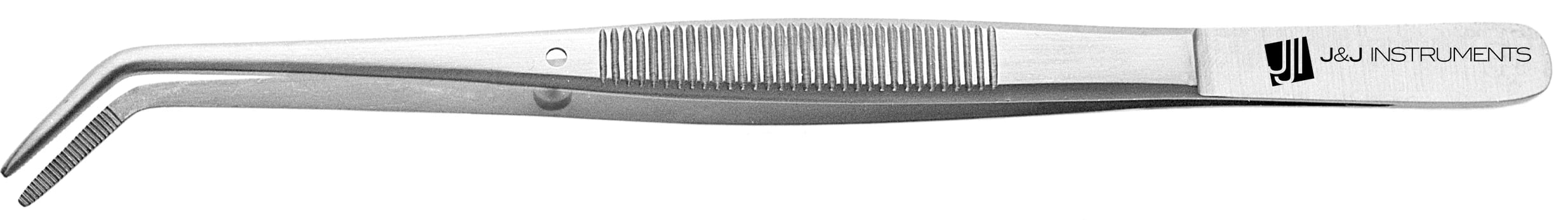 J&J Instruments #317 College Cotton and Dressing Pliers, Serrated Tips, 6", 08-200