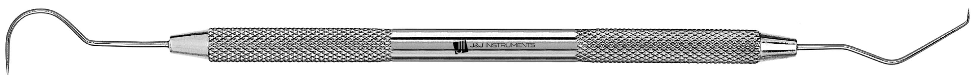 J&J Instruments #5 (#17/23) Double End Explorer, Regular Handle, 04-850