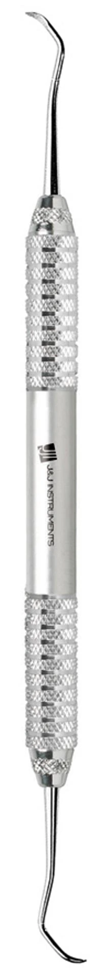 J&J Instruments Silk Jacquette Scaler #34/35, Double End, 9.5 mm Stainless Steel Handle, 95-603