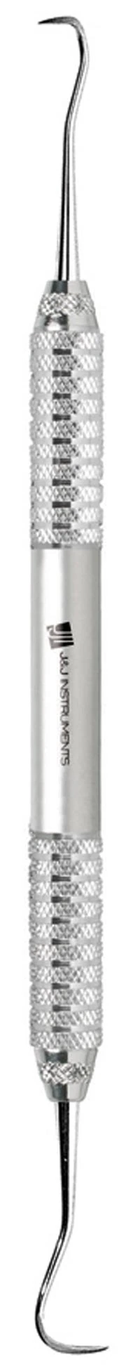 J&J Instruments Silk Sickle Scaler S5/33, Double End, 9.5mm Handle, Stainless Steel, 1 Each (95-533)