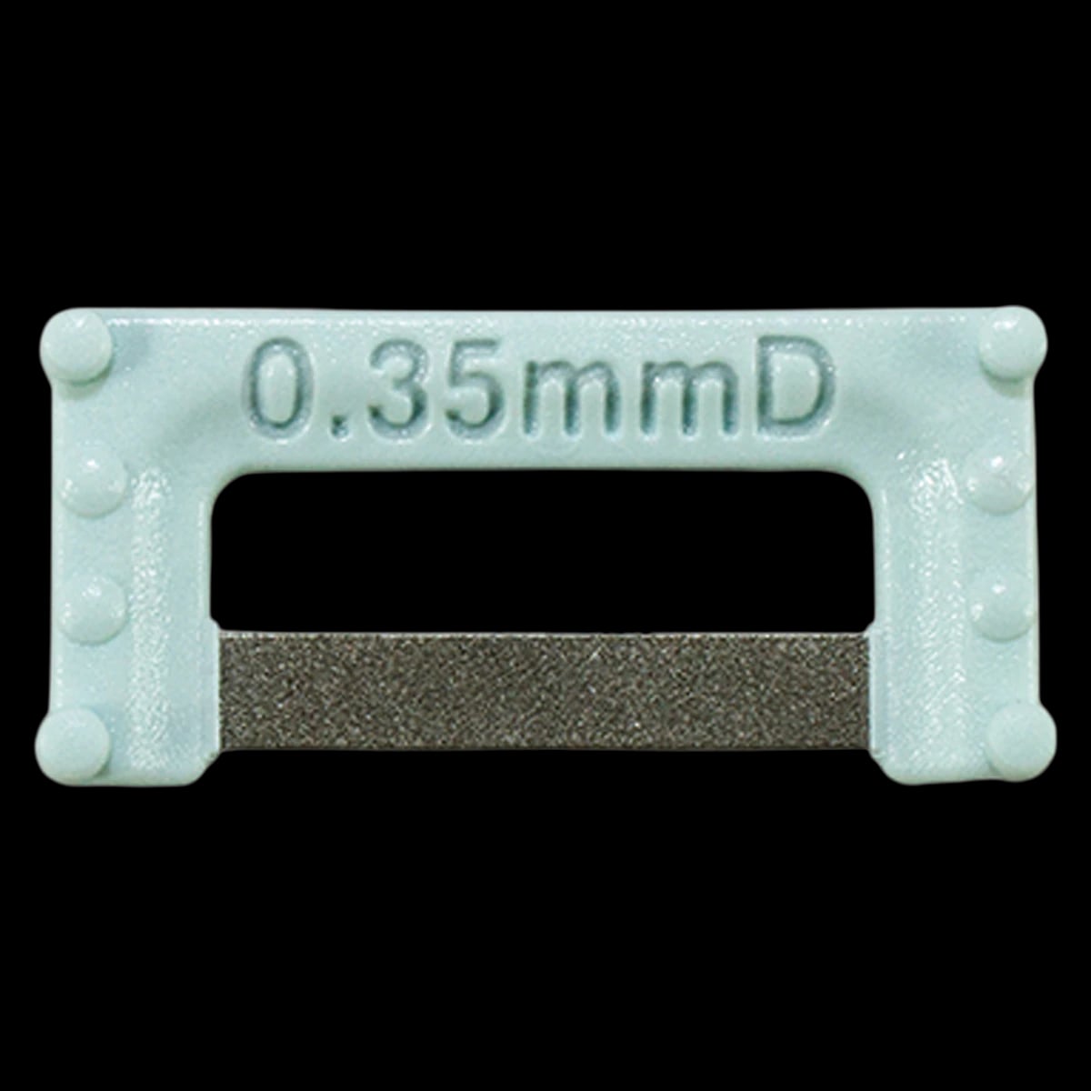 ContacEZ® IPR Plus 0.35mm Double-Sided Widener Strip, Coarse, Mint, 8/Pack