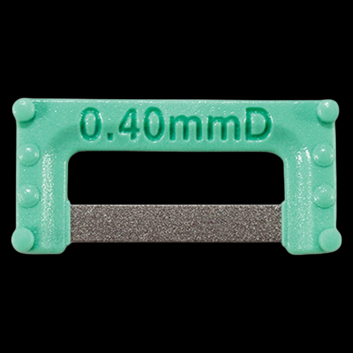 ContacEZ® IPR Plus 0.40mm Double-Sided Widener Strip, Coarse, Aqua, 8/Pack, 36708