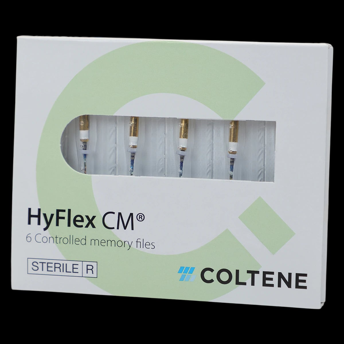 HyFlex CM Controlled Memory NiTi Rotary Files, 0.04 Taper, Size 25, 21 mm, Sterile, 6/Pkg, SBH8210425