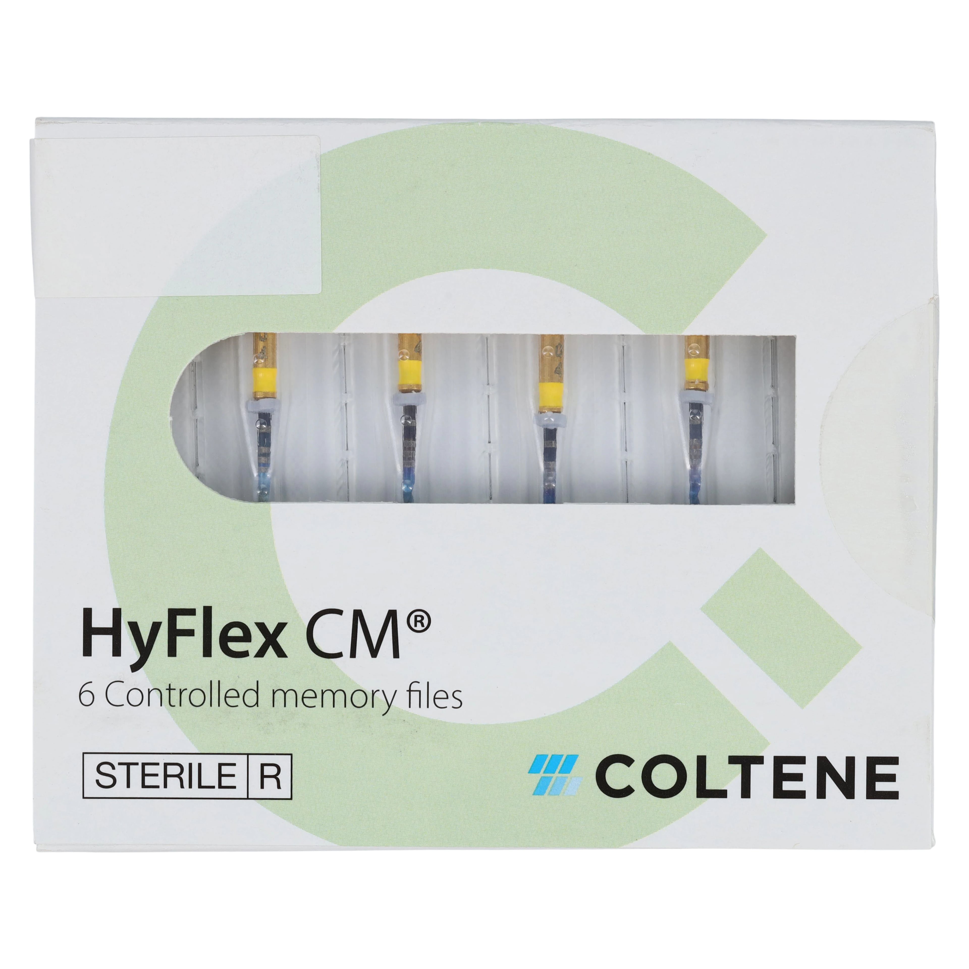 HyFlex CM Controlled Memory NiTi Rotary Files, 0.04 Taper, Size 50, 25 mm, Sterile, 6/Pkg, SBH8250450