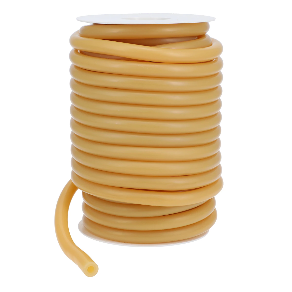 Coltene Natural Rubber Latex Tubing, Amber, 1/4" Bore x 1/8" Wall, 50 ft Roll, H00688