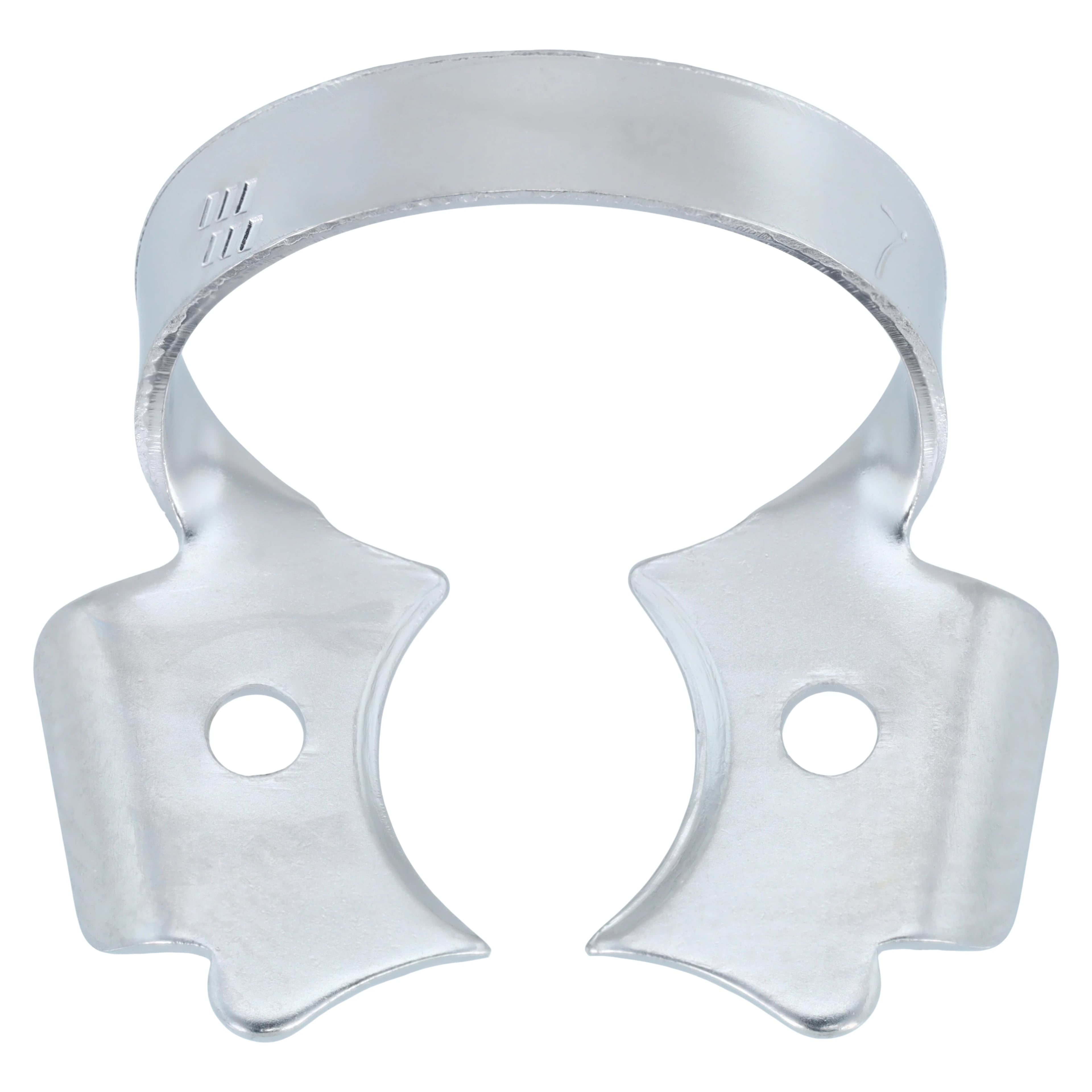 Hygenic HySolate Gloss Finish Winged Rubber Dam Clamp #7, Flat Jawed, General Purpose, Lower Molar, H02758, 1/Pk