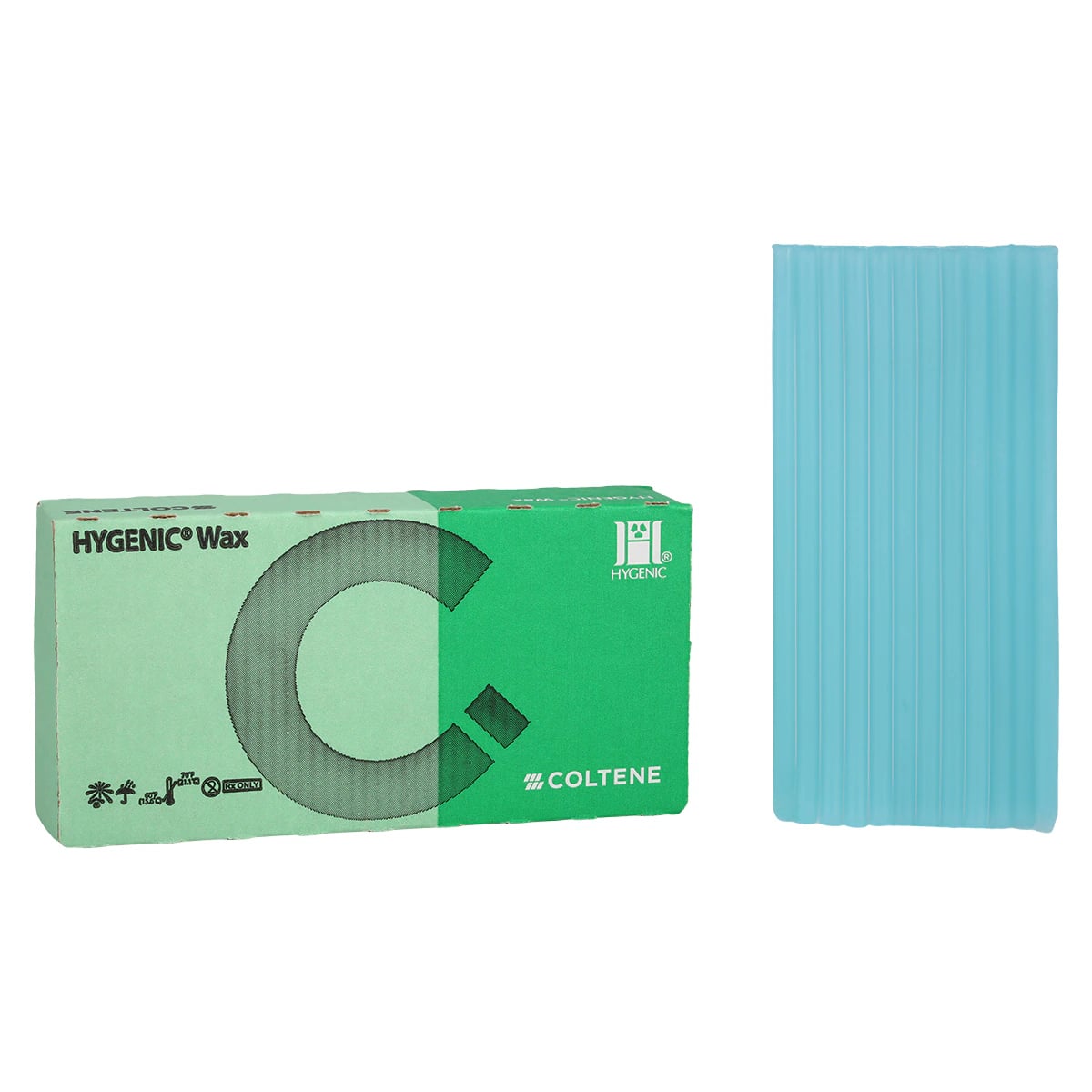 Hygenic Plastic Wax Sticks, Light Green, 48/Box, H00826