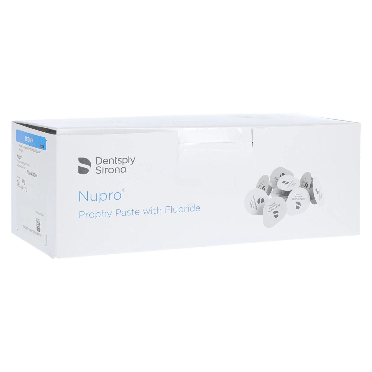 Nupro Prophy Paste, Medium Grit, Zinnamon, with Fluoride, Unit Dose Cups, 200/Box, 801313