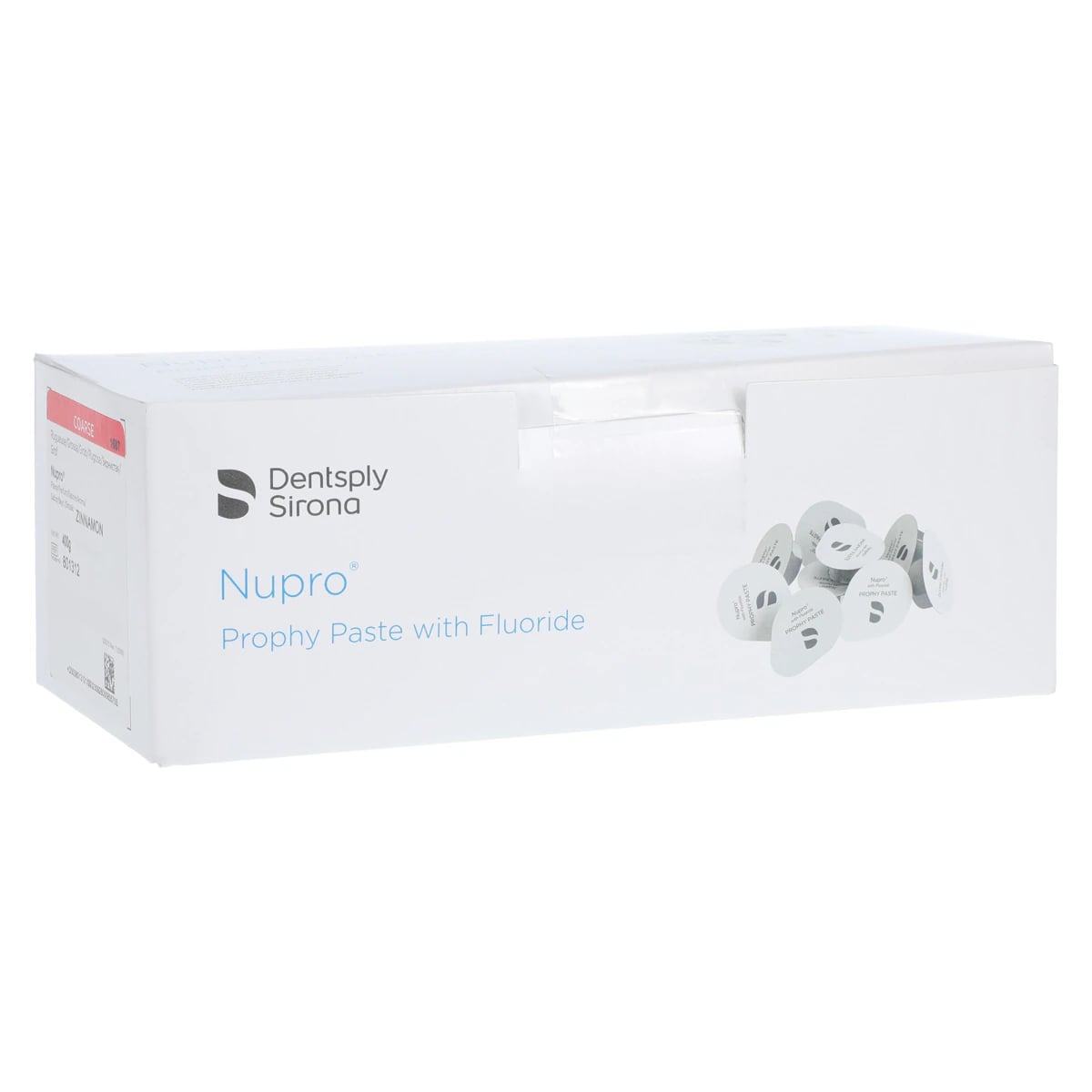Nupro Prophy Paste, Coarse Grit, Zinnamon Flavor, with Fluoride, Unit Dose Cups, 200/Box, 801312