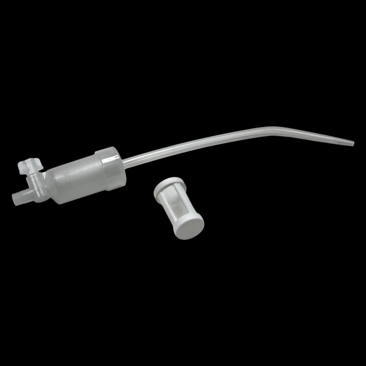 A. Titan Osseous Bone Collector with Shut-Off Valve and Filter, Disposable, Sterile, 10/Pack, BC 100