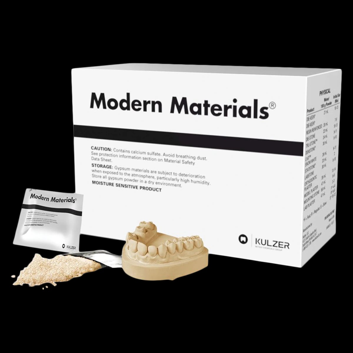 Kulzer Modern Materials Labstone Type III All-Purpose Model Stone, Buff, 25 lb Box, 50046277