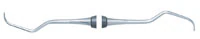 Nordent Relyant Gracey Curette #3-4, Double-End, Relyant #6 Handle, Stainless Steel, VSCGR3-4
