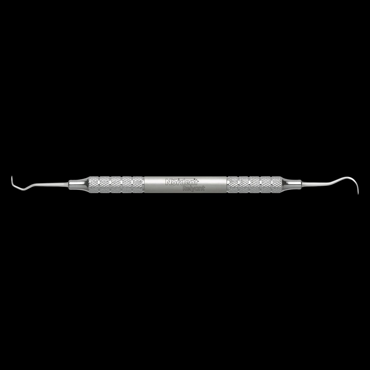 Nordent Relyant Double-End Scaler, Anterior Jacquette #1S / Sickle N5 (5-33), #6 Handle, Stainless Steel, VSCJ1S-N5