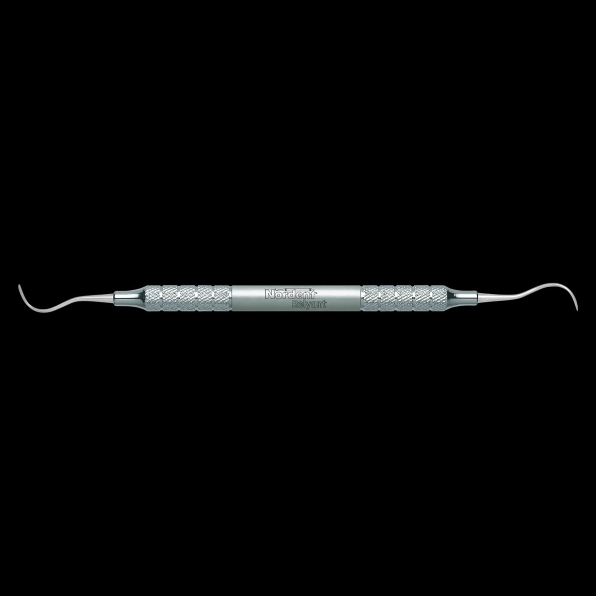 Nordent Relyant McCall Curette, Double-Ended, #17S-18S, Relyant #6 Handle, Stainless Steel, VSCM17S-18S