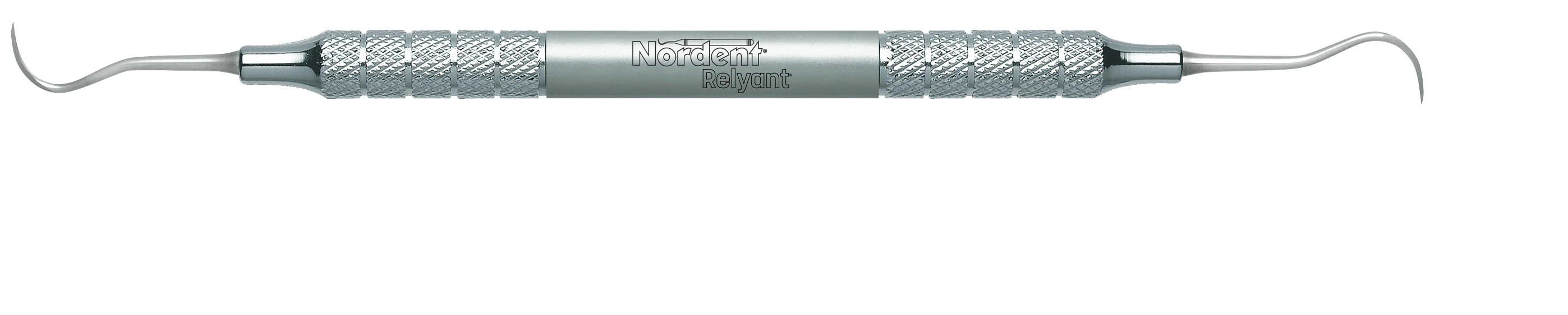 Relyant Anterior Sickle Scaler N5-N5S, Thin/Slim, Double-Ended, Relyant #6 Handle, Stainless Steel