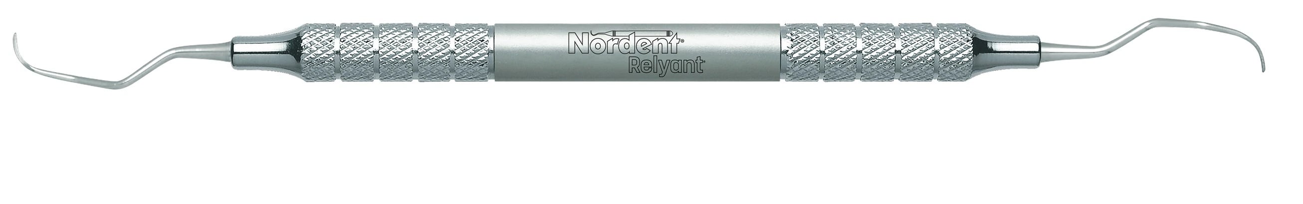 Nordent Relyant Langer #3-4 Double-Ended Curette, #6 Handle, VSCLN3-4