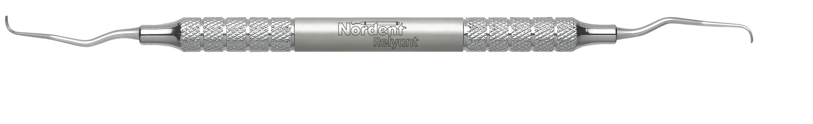 Relyant Gracey Curette #11-12 Mini Blade / Long Reach, Double-Ended, Relyant #6 Handle, Stainless Steel, VSCGR11-12ML
