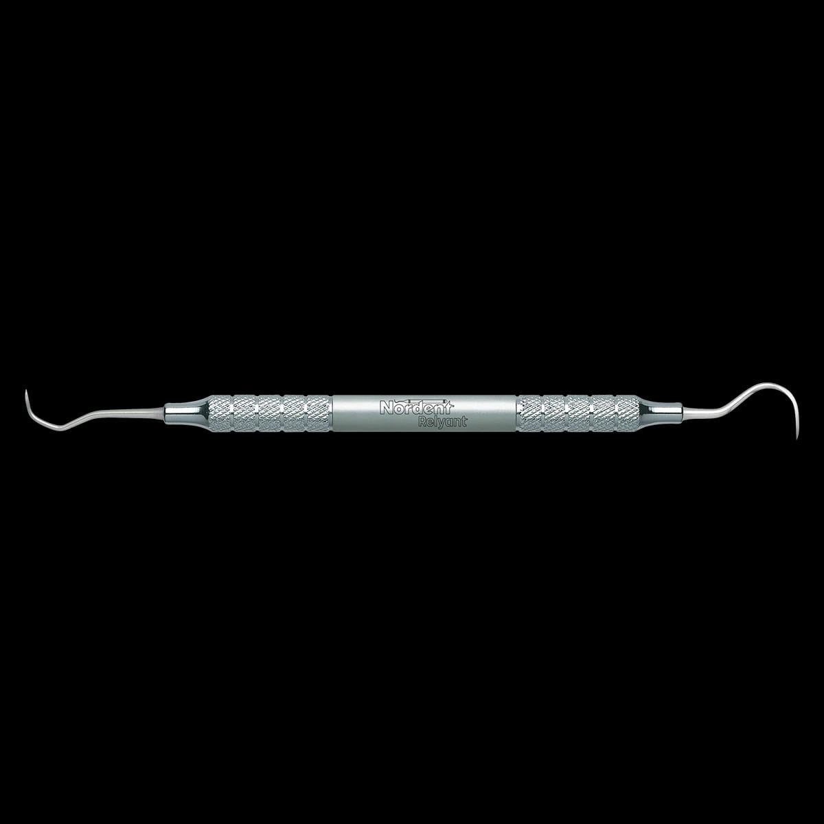 Nordent Relyant Double-End Scaler, Anterior Jacquette #1 / Sickle Towner U15, #6 Handle, Stainless Steel, VSCJ1-U15