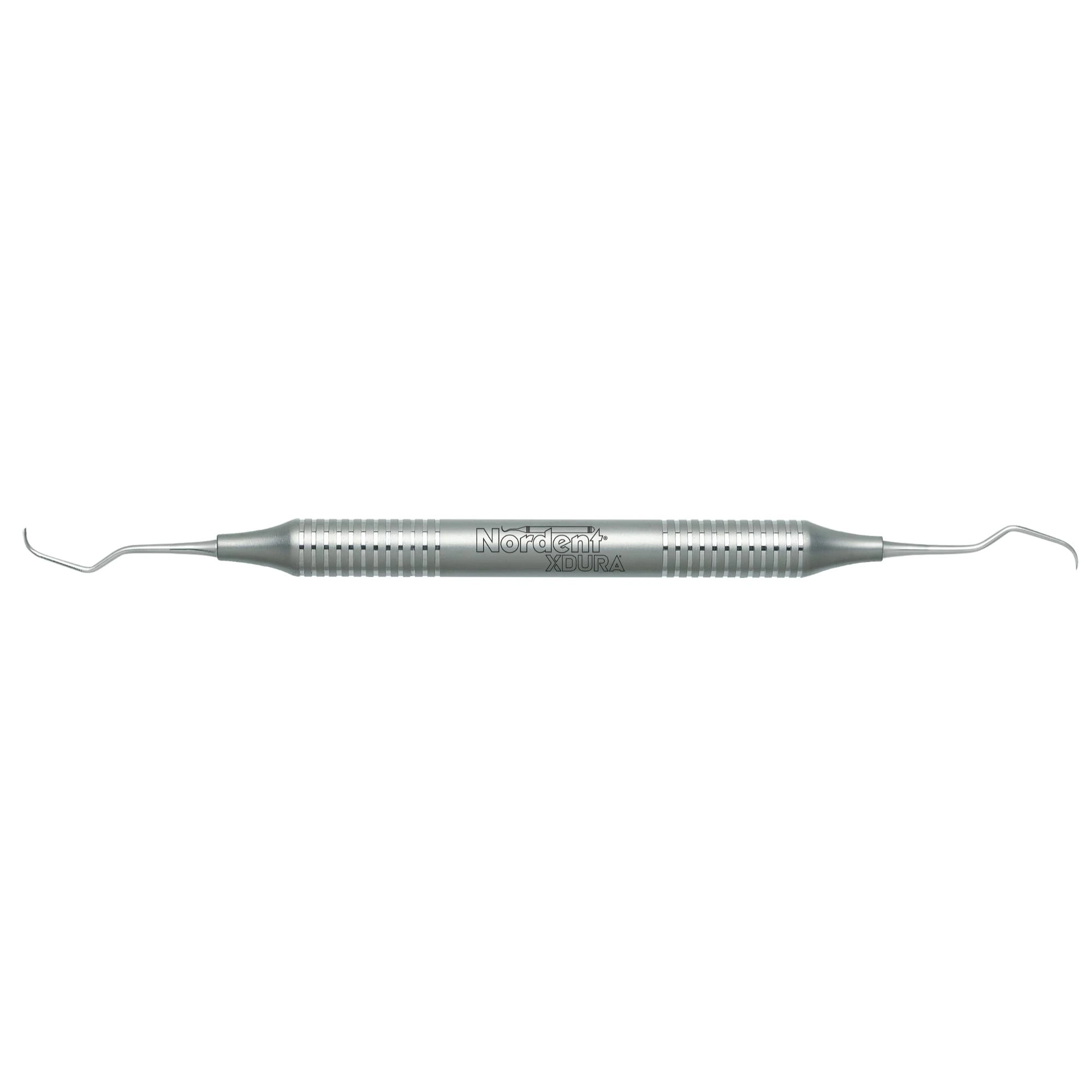 Nordent XDURA Gracey Curette #3-4, Double End, DuraLite Round Handle, Stainless Steel