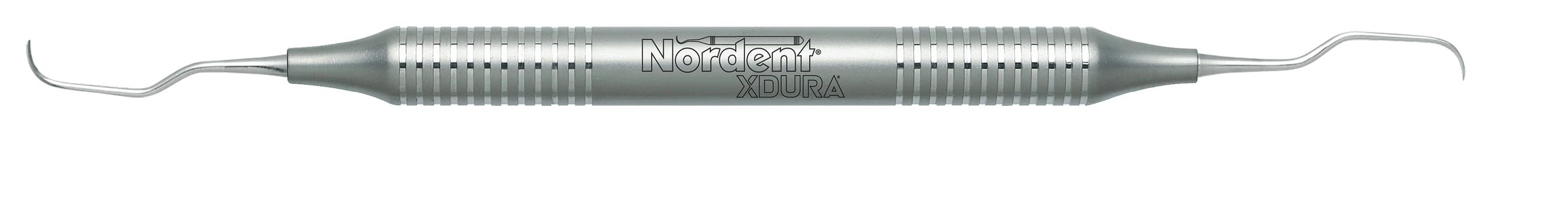 XDURA Gracey Curette #5-6, Double End, DuraLite Round Handle, Stainless Steel