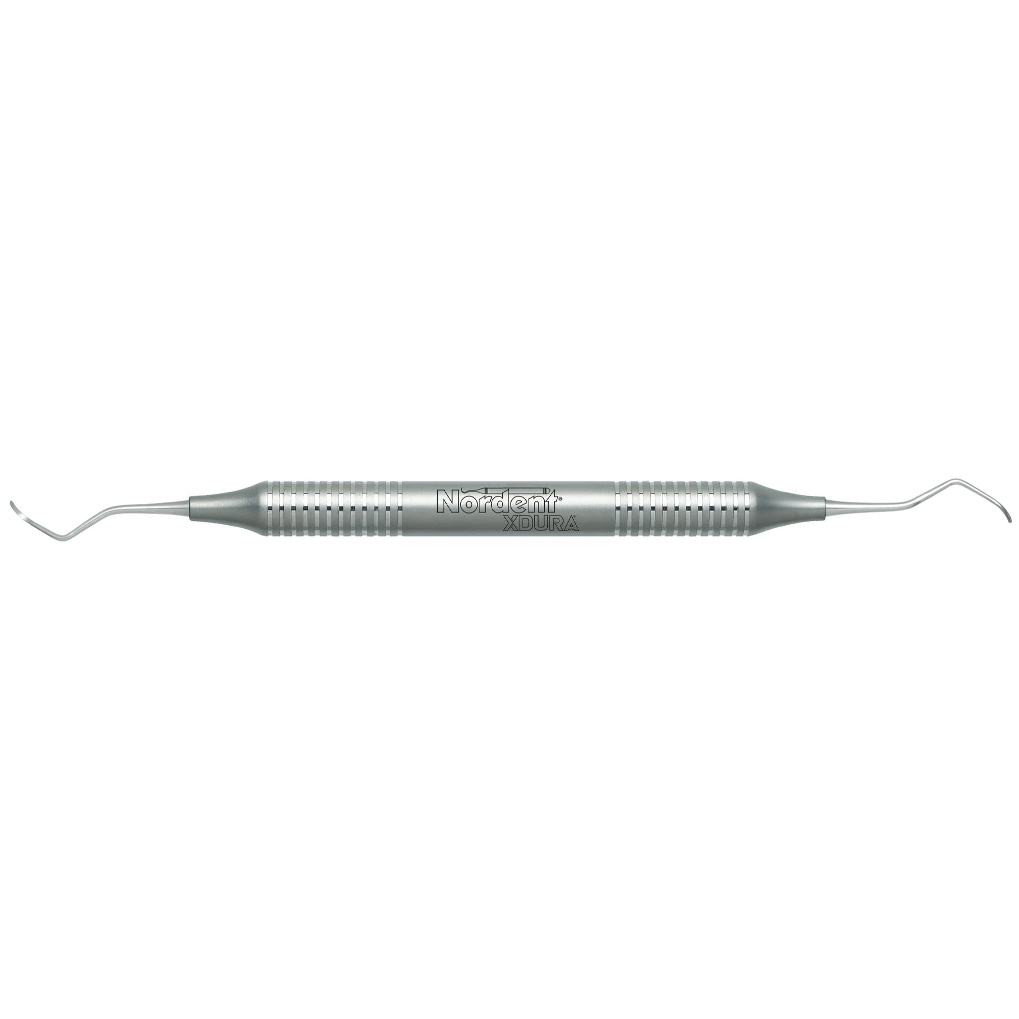Nordent XDURA Barnhart #5-6 Double-End Universal Curette, DuraLite Round Handle, Stainless Steel, RENSBH5-6