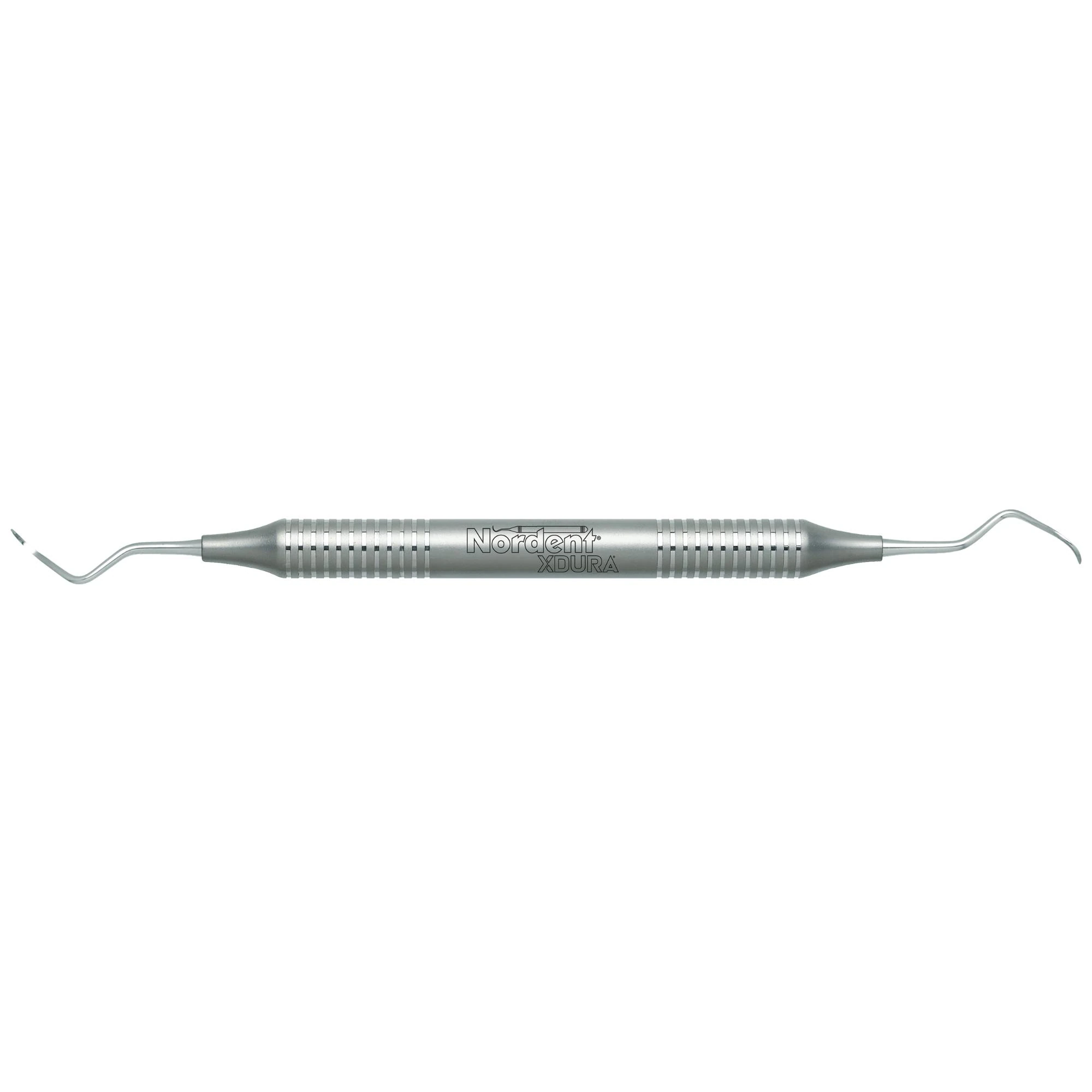 Nordent XDURA Posterior Sickle Scaler #157-158, Double-Ended, DuraLite Round Handle, RENS157-158