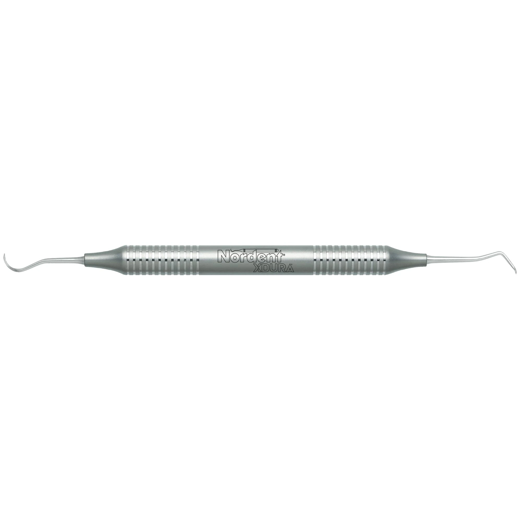 Nordent XDURA Anterior Sickle/Spoon #1 Scaler, Double-End, DuraLite Round Handle, RENSN1