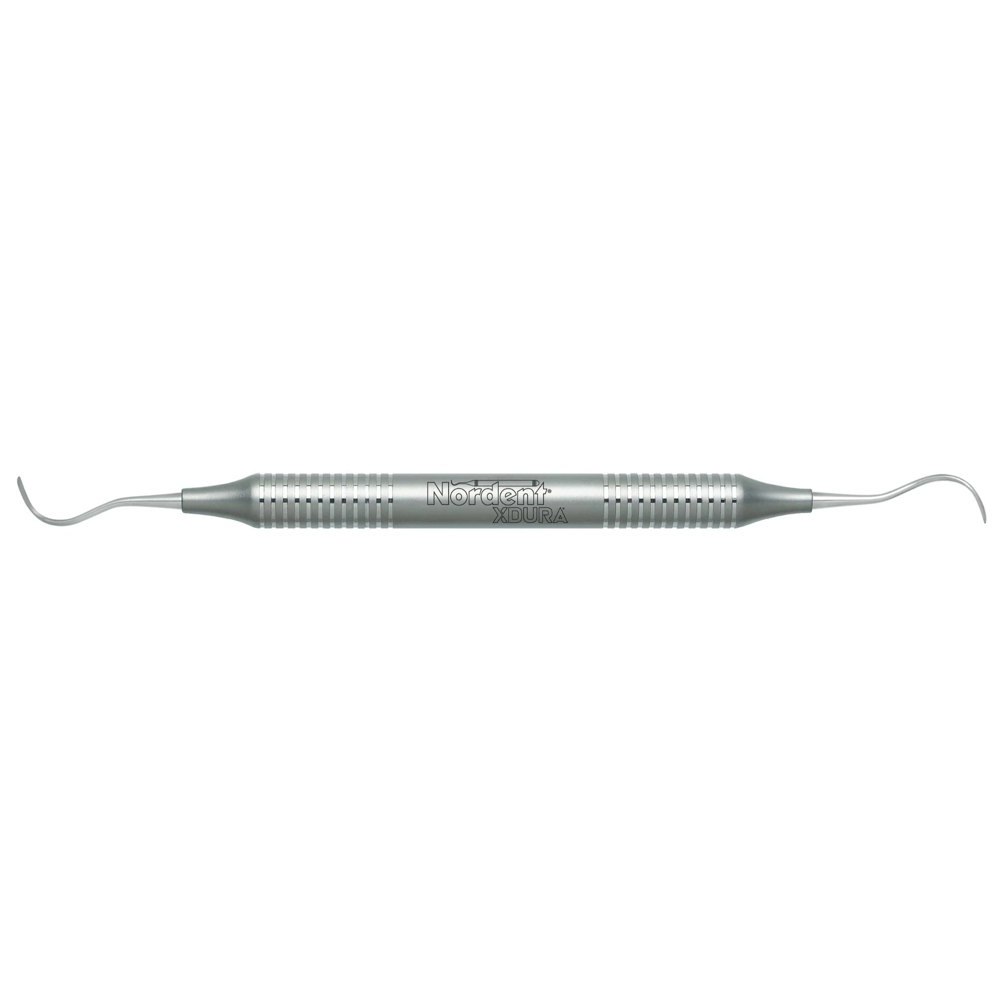 Nordent XDURA Universal Curette, McCall #17S-18S, Double-Ended, DuraLite Round Handle, RENSM17S-18S