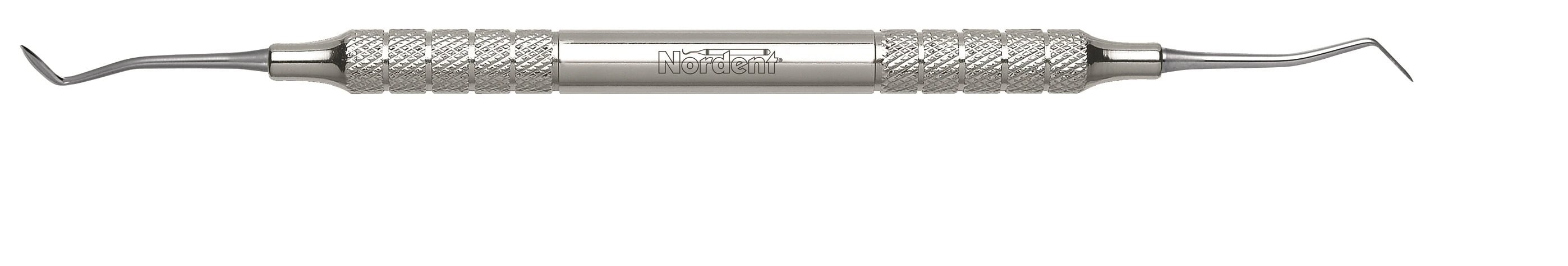 Nordent Hollenback Carver #3S, Double End, Standard Handle, Stainless Steel, RCAH3S