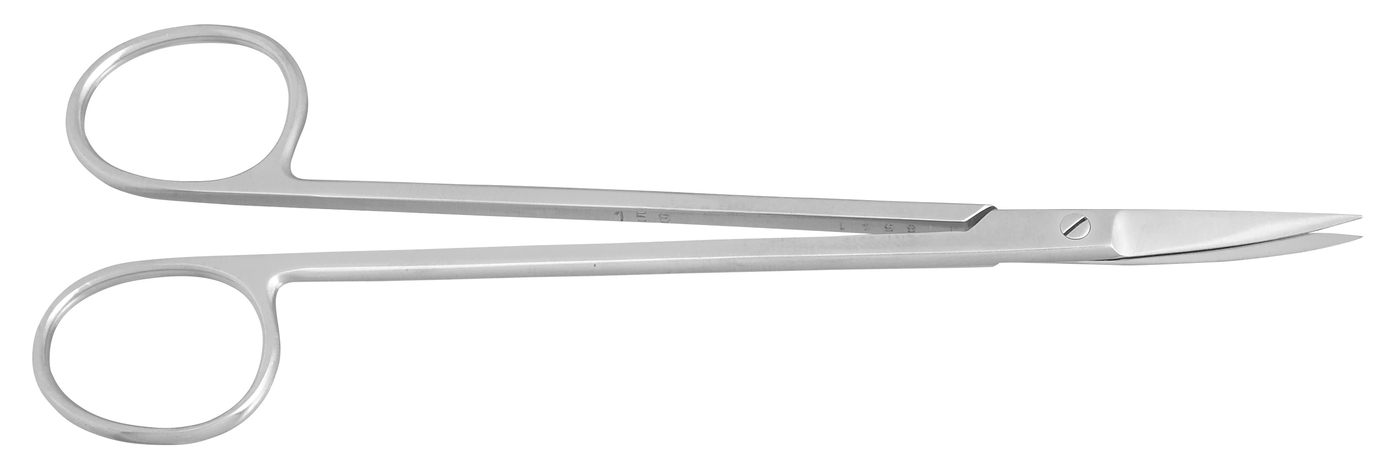 Nordent Kelly Curved Surgical Scissors, Long Handle, 6 1/4" (160 mm), Stainless Steel, #318
