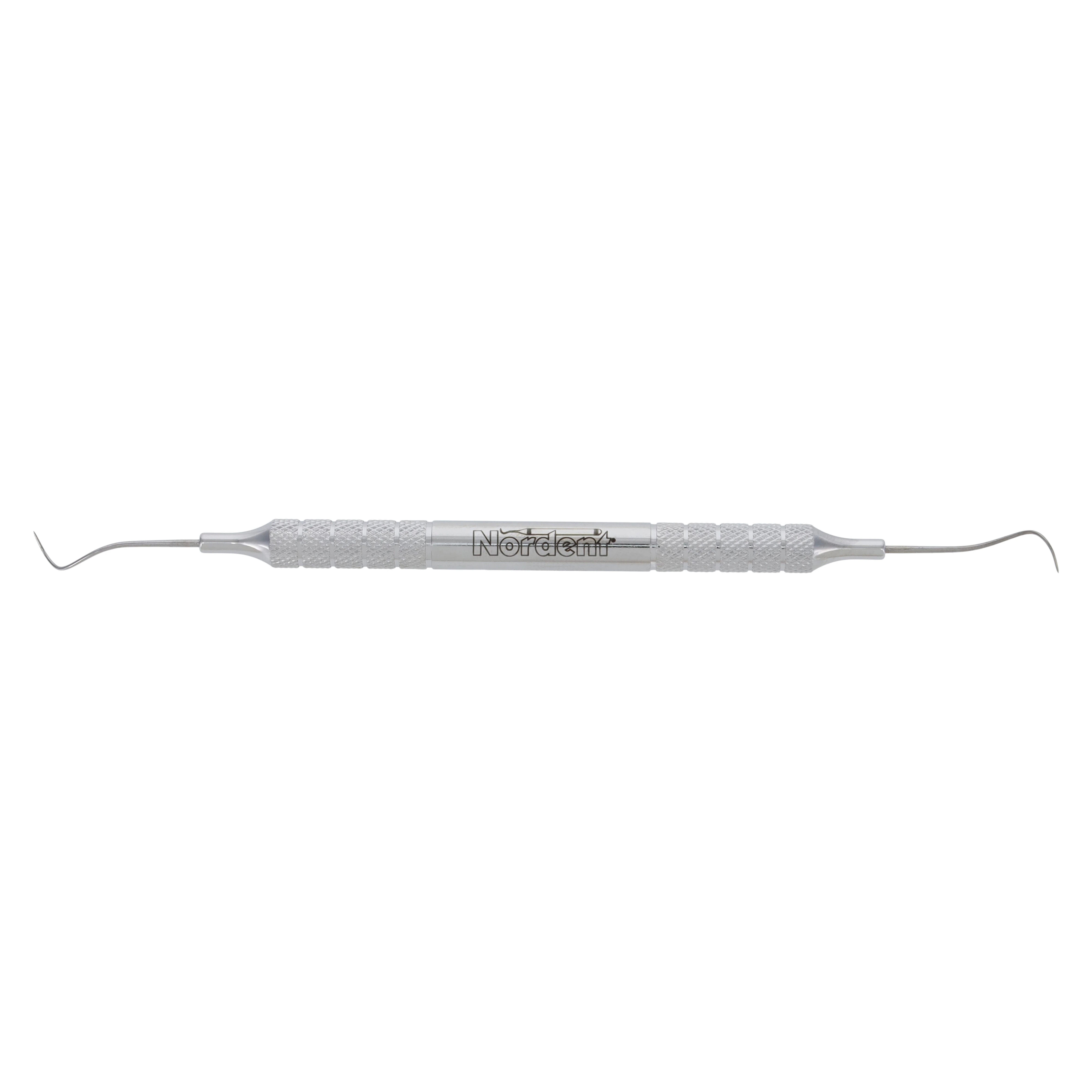 Nordent Double-Ended Explorer #3CH Cowhorn, Medium Round Handle, Stainless Steel, REX3CH