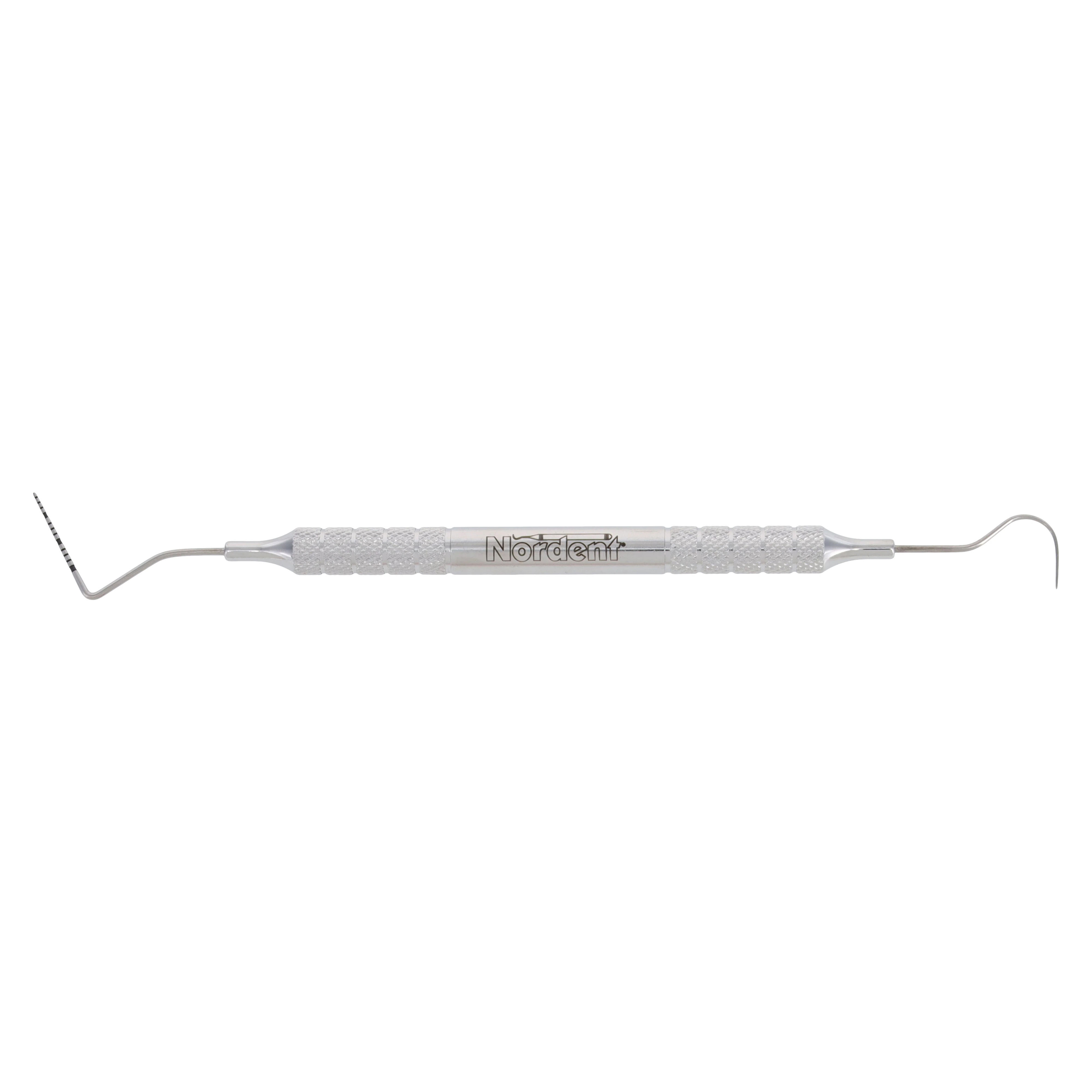 Nordent Color Coded Expro, Double-Ended Explorer #23 / UNC #N15 Probe (1-15 mm), Medium Round Handle, RPCN15-23
