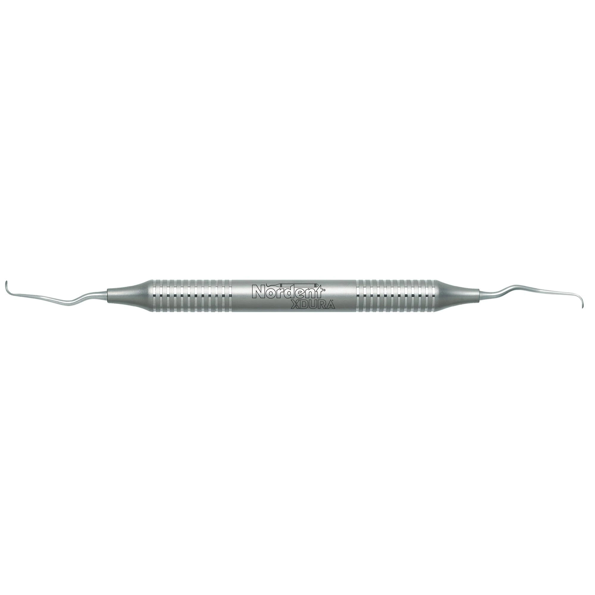 Nordent XDURA Gracey Curette #15-16, Mini Blade/Long Reach, Double-Ended, DuraLite Round Handle, RENSGR15-16ML